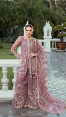 Zeenat Vol 23 By Zebtan Unstitched 3 Piece Luxury Formals Suit-ZN-04| Zeenat Vol 23