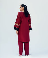 Winter Tales By Kaanthaa Stitched 2 Piece Winter Suit-Folk Muse | 2 pc Stitched