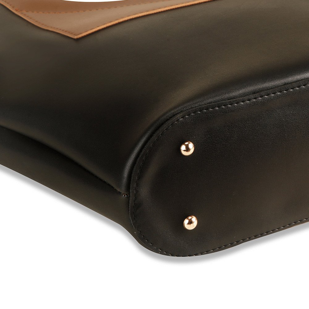 VICTORIA BROWN / BLACK - Bag X