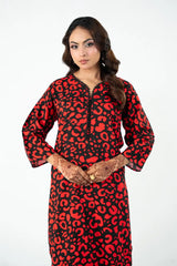 TBC Stitched 2 Piece Printed Summer Suit