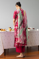 Coco By Zara Shahjahan Unstitched 3 Piece Prints Drop Two Suit-4B-KOHANA