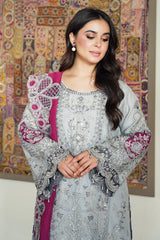 Meeras By Imrozia Serene Unstitched 3 Piece Luxury Formals Suit-I-228 ZAREEN