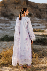 Sunlit Groove By Emaan Adeel Unstitched 3 Piece Luxury Lawn Suit-Sunlit Sway