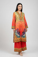 Fusion By Amna Ali Nawaz Stitched 2 Piece Suit-Long - 5010