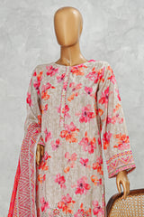 Printkari By HZ Stitched 3 Piece Chikankari Vol-05 Suit-LPE-3P-509