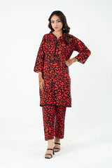 TBC Stitched 2 Piece Printed Summer Suit