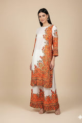 Fusion By Amna Ali Nawaz Stitched 2 Piece Suit-Long - 5003