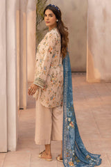 Rang By Motifz Unstitched 3 Piece Digital Printed Lawn Suit-5444-Amaya