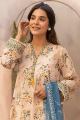 Rang By Motifz Unstitched 3 Piece Digital Printed Lawn Suit-5444-Amaya