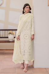 Tehwar By Imrozia Serene Stitched 3 Piece Formals Suit-IP-134 Zareha (Off White)