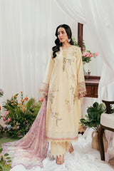 Zync By Florent Unstitched 3 Piece Luxury Lawn Vol-02 Suit-FZ-6B