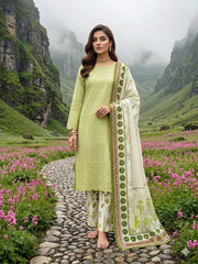 Esra Vol 2 By Dr Haris Unstitched 3 Piece Lawn Suit-ESR-014