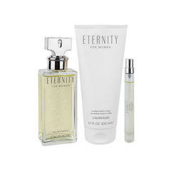 Calvin Klein Ladies Eternity For Women Set Edp 100Ml+Edp 10Ml+Body Lotion 100Ml