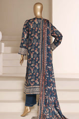 Signature By Sada Bahar Stitched 3 Piece Festive Emb Vol-02 Suit-ED-7726-BLUE