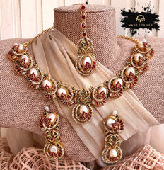 Made For Her-Afsana Necklace Set - KSH1101