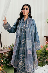 Zync By Florent Unstitched 3 Piece Luxury Lawn Vol-02 Suit-FZ-7A