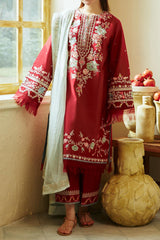 Coco by Zara Shahjahan Unstitched 3 Piece Lawn Collection'2024-07-A-Janaan