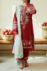 Coco by Zara Shahjahan Unstitched 3 Piece Lawn Collection'2024-07-A-Janaan