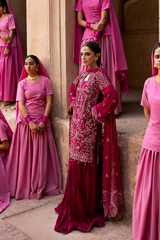 The Empress Wedding By Emaan Adeel Unstitched 3 Piece Formals Suit-Kasyra