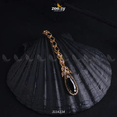 Poppy Bindiya Golden Black - Zeesy Jewellery