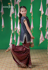 Asim Jofa Stitched Luxury Formals Kids Suit-AJKL-03