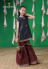 Asim Jofa Stitched Luxury Formals Kids Suit-AJKL-03