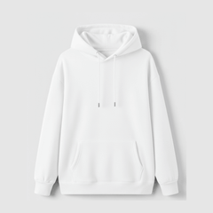 Mercato White Pullover Hoodie