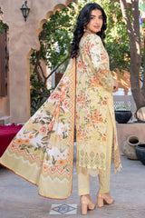 Rut Rang By Riaz Arts Unstitched 3 Piece Digital Print Emb Suit-D-08