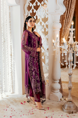 Zircon Vol 10 By Zebtan Unstitched 3 Piece Luxury Formals Suit-AFREEN ZQ-08