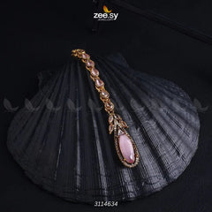 Poppy Bindiya Mint pink - Zeesy Jewellery