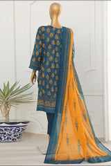 Asasa By HZ Unstitched 3 Piece Emb Lawn Vol-01 Suit-AEL-260
