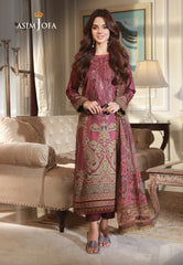 Asim Jofa Asra '23 Ajas-04 Embroidered Cambric (3-Pcs)