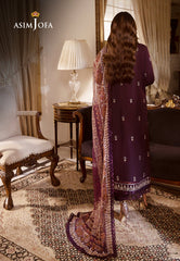 Asim Jofa Asra '23 Ajas-29 Embroidered Cambric (3-Pcs)