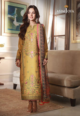 Asim Jofa Asra '23 Ajas-33 Embroidered Cambric (3-Pcs)