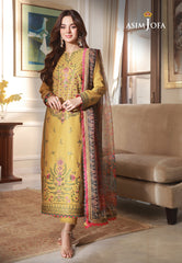 Asim Jofa Asra '23 Ajas-33 Embroidered Cambric (3-Pcs)