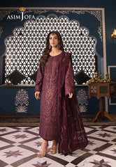 Asim Jofa Limited Edition Vol 2 Pret Ajfileb-06 Cambric Stitched 3 Pcs