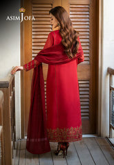 Asim Jofa Limited Edition Stitched 3 Piece Formals Pret Suit-AJKMB-15
