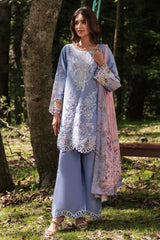 The Silent Pine Tale | Afsanah By Ramsha Unstitched 3 Piece Summer Suit-AL-103