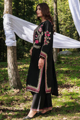 The Silent Pine Tale | Afsanah By Ramsha Unstitched 3 Piece Summer Suit-AL-109