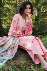The Silent Pine Tale | Afsanah By Ramsha Unstitched 3 Piece Summer Suit-AL-110