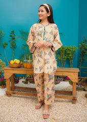 Modest Stitched 2 Piece Spring Summer Suit-Soft Bloom