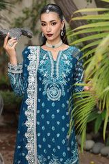 Saiyara By Imrozia Serene Unstitched 3 Piece Luxury Formals Suit-I-232 AZURA