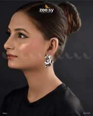 Aureelia Earrings Silver - Zeesy Jewellery