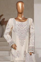 Mahpara by Sada Bahar Stitched 3 Piece Festive Formals Vol-16 Suit-B-30-Off White
