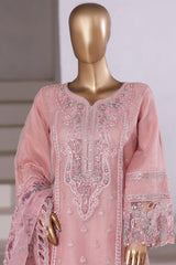 Mahpara By Sada Bahar Stitched 3 Piece Festive Formal Limited Edition Suit-B-33 PEACH
