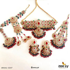 BRIDAL-0247 Multi - Zeesy Jewellery