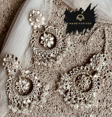 Made For Her-Noor-e-Nazakat - Earrings & Tikka - KWA1003
