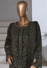 Afsany By Sada Bahar Stitched 3 Piece Luxury Chiffon Vol-15 Suit-CF-10 MEHNDI