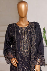 Afsany by Sada Bahar Stitched 3 Piece Luxury Chiffon Vol-13 Suit-CR-28-Black