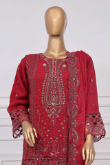 Afsany by Sada Bahar Stitched 3 Piece Luxury Chiffon Vol-12 Suit-CR-28-Maroon